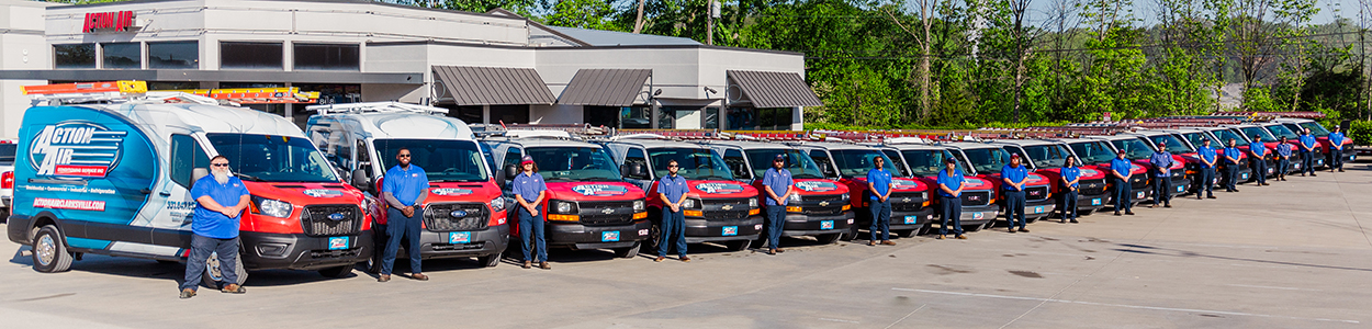 Action Air Clarksville, TN - Banner: Our Team